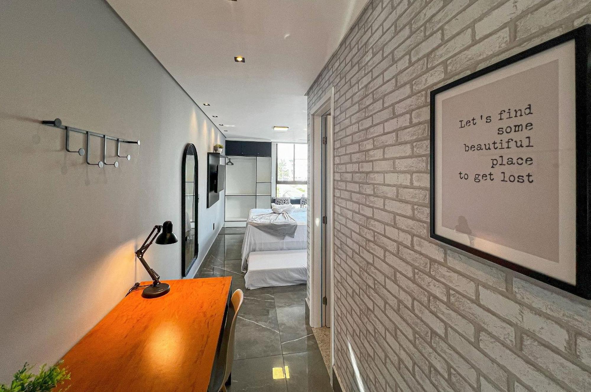 Studio Luxo 150M Praia Intermares 3 Pessoas カベデロ エクステリア 写真